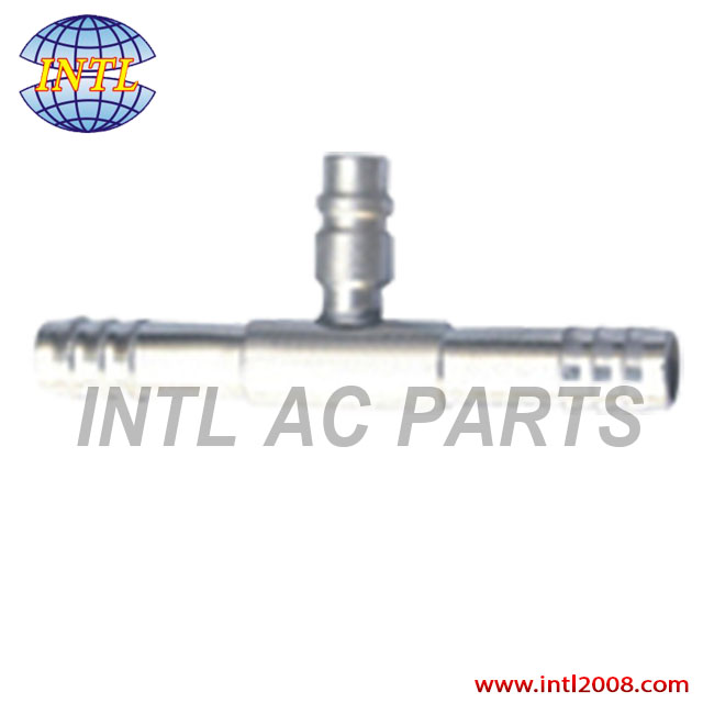 Brass Hose Barb Tee Fitting,T Barbed Hose Fittings, 1 x 1 x 1 3
