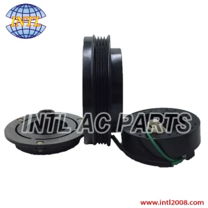 DENSO 10PA15C Daewoo Solar V Excavator Doowon air conditioning auto ac compressor magnetic clutch assembly 1pk pulley 2208-6013A