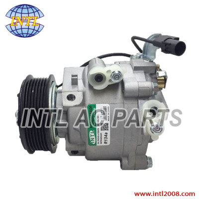 AKS200A413C AKS200A402C QS90 for Mitsubishi Lancer Outlander Peugeot 12V Car Auto Air Conditioning AC Compressor