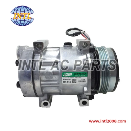 auto ac Compressor SD7H15 8148 6021 for Case-New-Holland Tractor 87709785 / 87802912