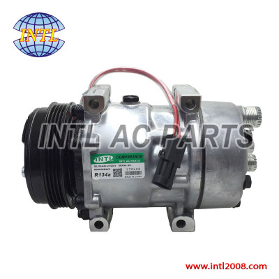 SANDEN 7H15 SD7H15 050408093001 50408093001 8173 84448669 auto ac compressor for CASE/New Holland/Ford