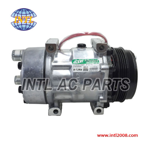 SANDEN 7H15 SD7H15 050408093001 50408093001 8173 84448669 auto ac compressor for CASE/New Holland/Ford