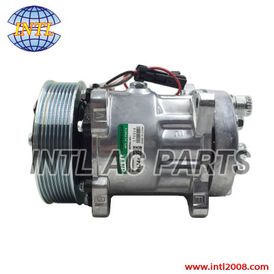 SANDEN 4659 ac Compressor Sanden 7H15 7834 SD7H15 air conditioning Compressor PV8 for VOLVO TRUCK FH12 FH16 AC Kompressor  oem# 8142555 8113625 8119625