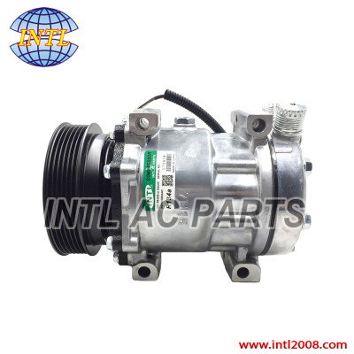 Sanden 7H15 SD709 4628 8105 AC COMPRESSOR for Aerostar/F53/E-250/F-350/Festiva/Mustang 4.0L