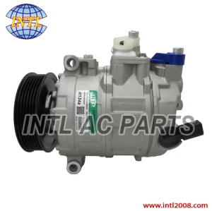 1K0820803N 1K0820803L DKS17E-PV6-110mm  ac Compressor for Audi A3 Volkswagen vw Jetta GTI Golf Passat Eos Tiguan Golf City Jetta City China auto air conditioning parts factory
