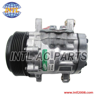 SD7176 Sanden 7B10 SD7B10 7176 Air Con auto A/C Compressor Universal PV6 112MM (Replaces 7512769) OPEL/VOLKSWAGEN 1985-2008 China factory