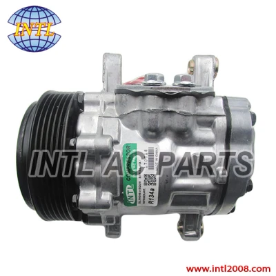 SD7176 Sanden 7B10 SD7B10 7176 Air Con auto A/C Compressor Universal PV6 112MM (Replaces 7512769) OPEL/VOLKSWAGEN 1985-2008 China factory