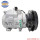 Air conditioner AC Compressor John Deere Komatsu excavator 20Y-979-6121-DENSO 10S15C- NEW 447220-4053 447220-4052 7512875 447220-4781 20Y9796121 4472205506 1131243