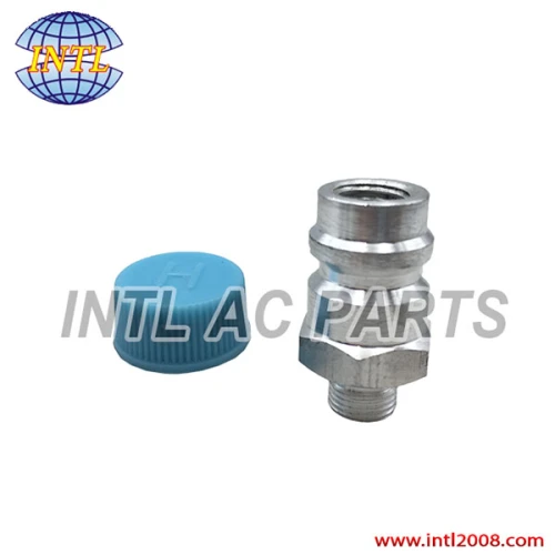 R134a Auto air conditioner Aluminum valve seat hose fittings seat hose adapter hose connector hose coupling