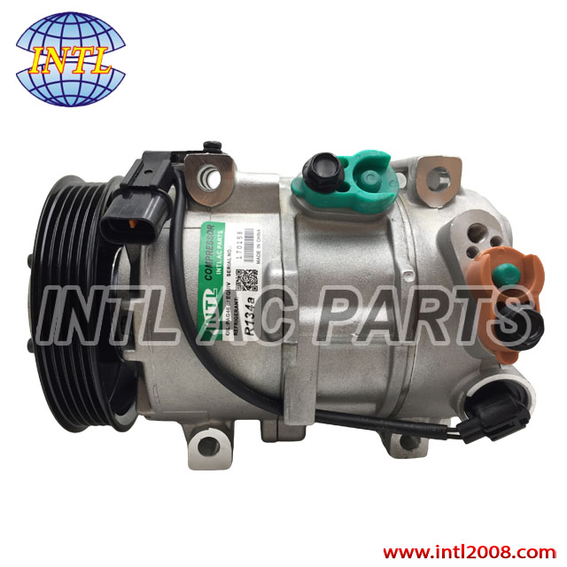 A//C Condenser Cooling Fan For 2011-2013 Hyundai Elantra 2014 Kia Forte