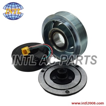 SANDEN 7V16/6V12 Citroen Fiat Lancia Peugeot auto car a/c ac compressor magnetic clutch assembly 6pk 6 grooves pulley 6453JN