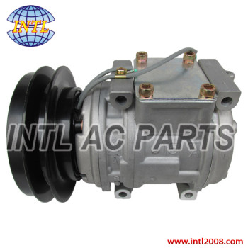Denso 10PA15C 24V auto ac compressor Komatsu Excavator Crawlers Dumpers Kubota construction