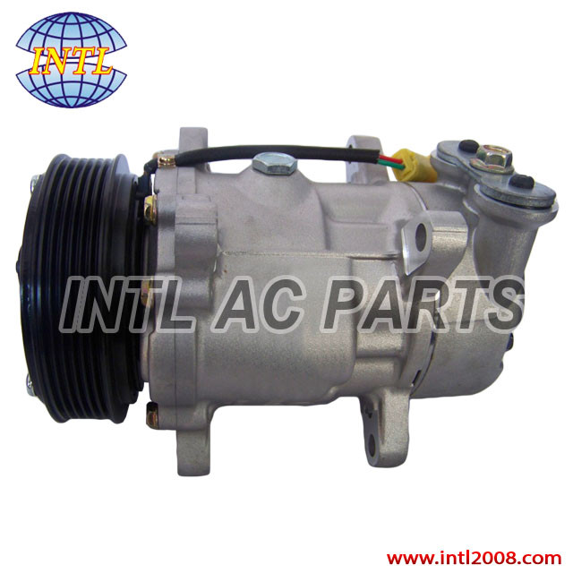 Sanden 6V12 Ac Compressor Peugeot 206 307 6453CN 9646273880 1854107 ...