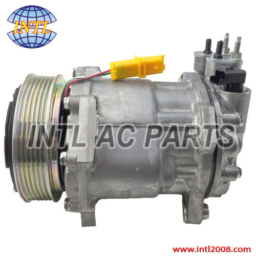 SANDEN SD7C16 1335F car air compressor for Peugeot 407 607 Citroen C5 C6 966055580 9663315680 9671333180