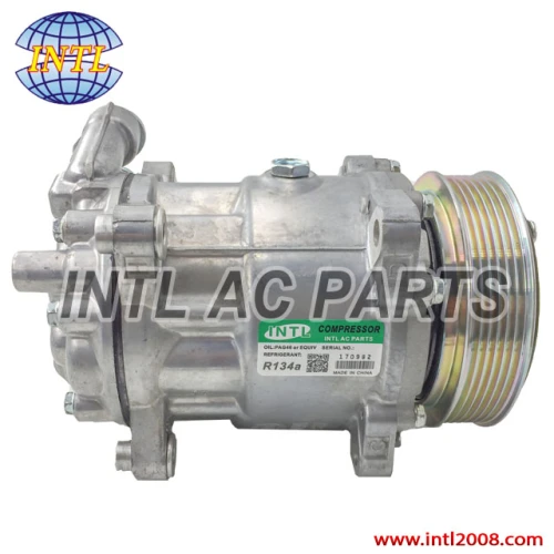 SANDEN SD7C16 1335F car air compressor for Peugeot 407 607 Citroen C5 C6 966055580 9663315680 9671333180