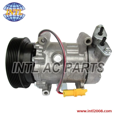 SD6V12 auto ac Compressor Nissan Micra Note Qashqai 2003-2010/Renault Clio Modus Twingo 2004- 2763000Q0D 2763000Q0N