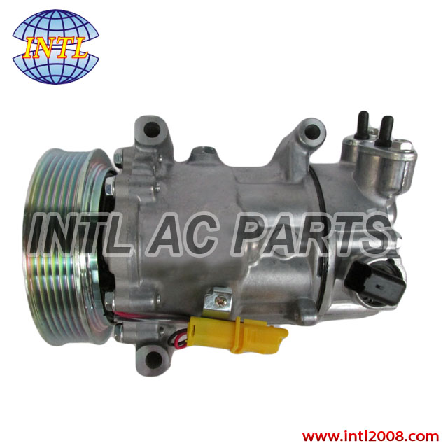 Sanden SD6C12 1363 auto ac compressor Peugeot 207 Citroen C3