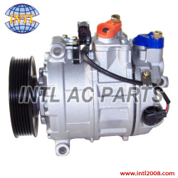 Denso 7SEU17C AUDI A4 3.0 v6 2000-2004 A/C COMPRESSOR 4H0 260 805 A 8E0 260 805 BM 4H0 260 805 8H0 260 805 B 8H0 260 805 447190-3640 4H0260805 4H0260805A 8E0260805BM 8H0260805B