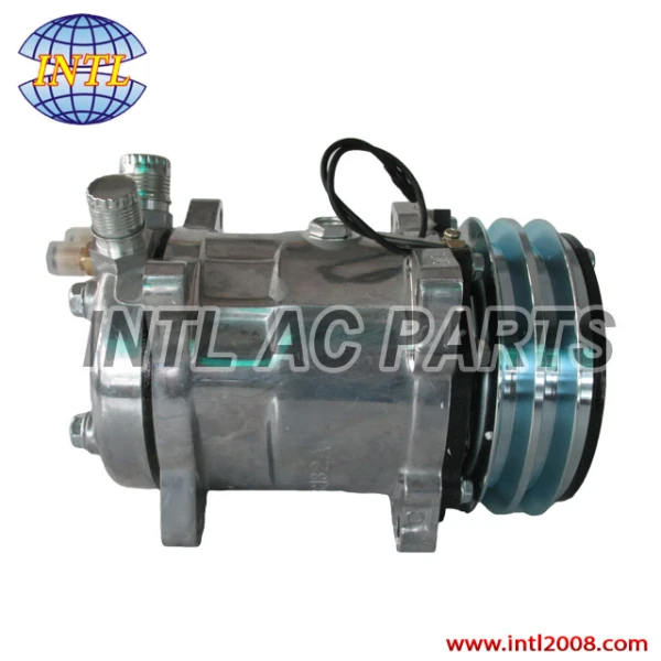 Universal Sanden SD508 SD5H14 8390 air conditioning AC compressor 2pk 12V