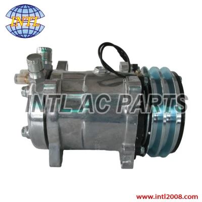 Universal Sanden SD508 SD5H14 8390 air conditioning AC compressor 2pk 12V