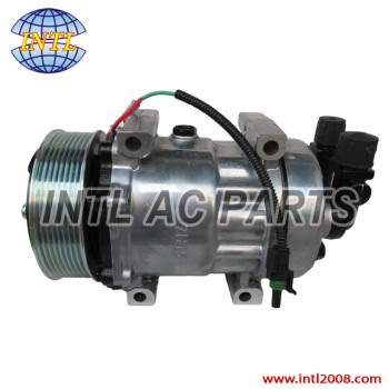 Sanden 7H15 A/C compressor with connector