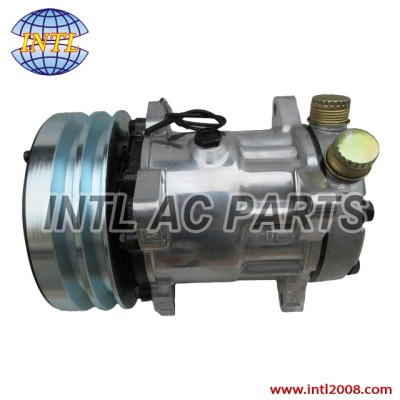 SD7H15 Auto ac compressor Claas Jaguar 860 880 Lexion Renault 2pk SANDEN 7H15 7700037805 7975B 7975 CLAAS 625.993.2 ac kompresor