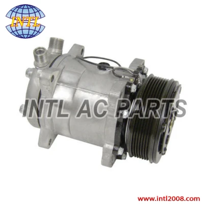 Sanden SD5H14 / SD508 / 5H14 / 508 ac compressor 7pk 12v sanden 4514 4535 4645 4665 6614 6629 6669 7832 S6629