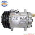 air conditioning ac compressor 7h15 Case Claas Deutz Fiat Lamborghini Laverda New Holland 2PK 84018077 84018078 89-64678 8023