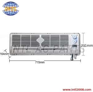 TRUCK AIR CONDITION EVAPORATOR UNIT 715×248×150 mm