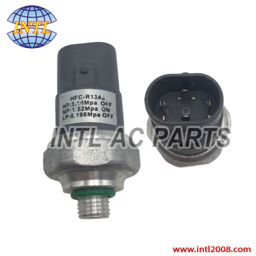 1.52Mpa On For Toyota 3/8-24 UNF Male a/c Pressure Switch R134a 3.14Mpa 0.196Mpa Off