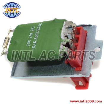 8D0 959 263 8D0959263 HVAC Blower Motor Resistor for VW Passat B5 ,Audi A4 ,Skoda Seat Heat resistance/Regulator