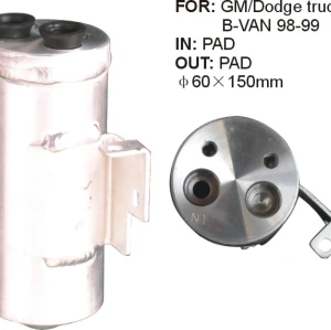 INTL-AR193 Air Conditioning AC Drier for GM/Dodge truck B-Van 1998-1999 60*150mm