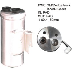 INTL-AR193 Air Conditioning AC Drier for GM/Dodge truck B-Van 1998-1999 60*150mm