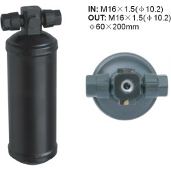 a/c receiver Dryer Accumulator Receiver Drier M16x1.5 OUT: M16x1.5 (DIA 10.2) 60x200mm Filter Drier
