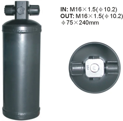 INTL-IR035 Air conditioning ac Receiver Drier a/c receiver Dryer / Accumulator 75x240mm Filter Drier