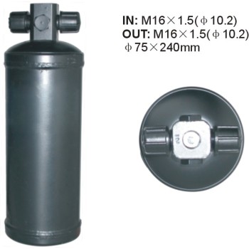 INTL-IR035 Air conditioning ac Receiver Drier a/c receiver Dryer / Accumulator 75x240mm Filter Drier