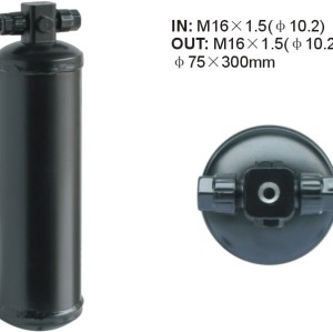 INTL-IR039 Air conditioning ac Receiver Drier a/c receiver Dryer / Accumulator 75x300mm M16*1.5 Filter Drier