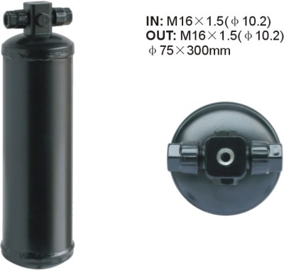 INTL-IR039 Air conditioning ac Receiver Drier a/c receiver Dryer / Accumulator 75x300mm M16*1.5 Filter Drier