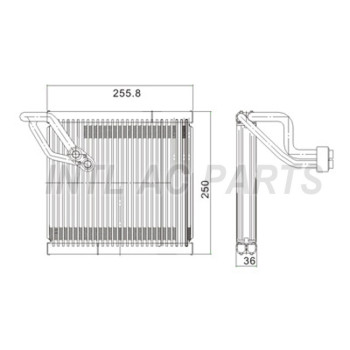 Auto Evaporator coil for KIA Forte 2014