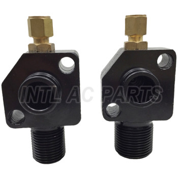 DKS32 TM31 STEEL COMPRESSOR FITTING CONNECTOR TOP DISCHARGE PORT
