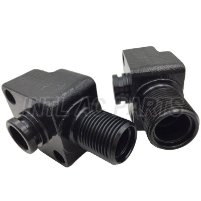 DKS32 TM31 STEEL COMPRESSOR FITTING CONNECTOR TOP DISCHARGE PORT