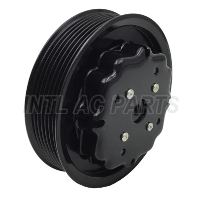 Car AC A/C Compressor Clutch PORSCHE CAYENNE (955) 447150-1610 JBP500091 LR012593 DENSO 7SEU17C