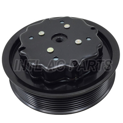 Car AC A/C Compressor Clutch PORSCHE CAYENNE (955) 447150-1610 JBP500091 LR012593 DENSO 7SEU17C