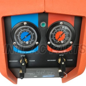 Portable Refrigerant Recycling Machine/ recuperador de refrigerante for R12 R22 134a ORANGE 100V-120V/ 60Hz
