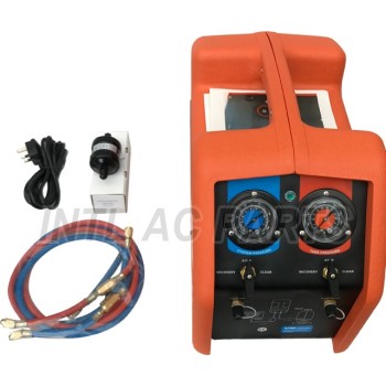 INTL-RR001 Portable refrigerant recovery (recoverying) machine/ refrigerant recycling machine/ recuperador de refrigerante for R12 R22 134a