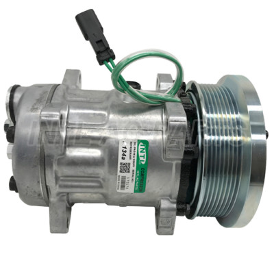 Sanden 7H15 SD7H15 4737 4595 air ac compressor for Caterpillar Serie 900 and various models 15-15270 40405183 1419676 1515270