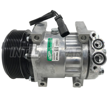 Sanden 7H15 SD7H15 8203 A/C Compressor JCB Telescopic handler TM Series 320 08562 32008562 320/08562