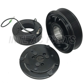 auto air conditioning ac compressor magnetic clutch pulley for sanden 7H15 709 SD7H15 SD709 6PK