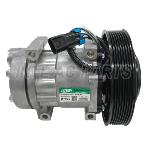 Sanden 7H15 7S15 709 SD709 SD7H15 auto ac compressor for Mack/Volvo/GM Trucks