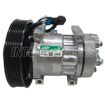 Sanden 7H15 7S15 709 SD709 SD7H15 auto ac compressor for Mack/Volvo/GM Trucks